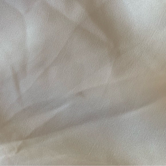 Lulus Distinctive Charm White Satin Asymmetrical Midi Dress Size Large NWT - Picture 17 of 17